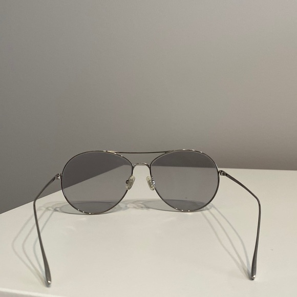 Gentle Monster unisex Silver and Grey Ranny Ring Sunglasses - Picture 3 of 13